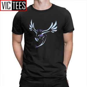 Pokemon Tribal Lugia Camiseta Hombre de manga corta impresionante camiseta algodón ropa cumpleaños regalo camiseta para hombres