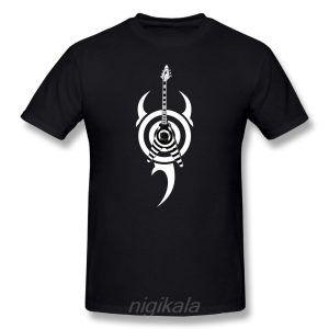 Etiqueta Negra, camiseta de la sociedad Zakk Wylde's Flying V, Bullseye Tribal, camisetas gráficas, camiseta de moda para hombres, Camiseta de algodón