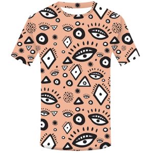 Camiseta de moda de verano 2020 para hombres, camiseta divertida linda con estampado de flores en 3D, camiseta Casual de manga corta para hombres, Homme