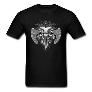Tribal Axe 2018 Popular Camisa Top camisetas media vida tela Messi hombres camisetas cómodas ropa de verano