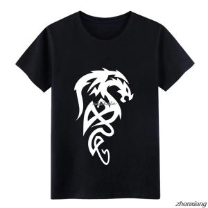 Camiseta Tribal de los hombres camiseta de carácter s-X5xl familia Famo auténtico verano Original camisa