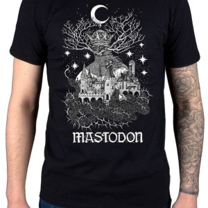 Mastodonte tranquilo Reino Unido camiseta frío y oscuro lugar Skye sol Tribal demonio (2)
