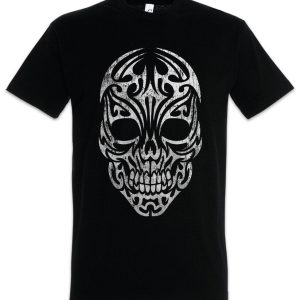 Cráneo Tribal camiseta celtas tatuaje símbolo signo nudo cultura Schdel