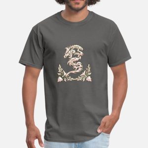 Maravilloso dragón chino decorativo camiseta escritura china símbolo este signo Animal maravilloso dragón Tribal
